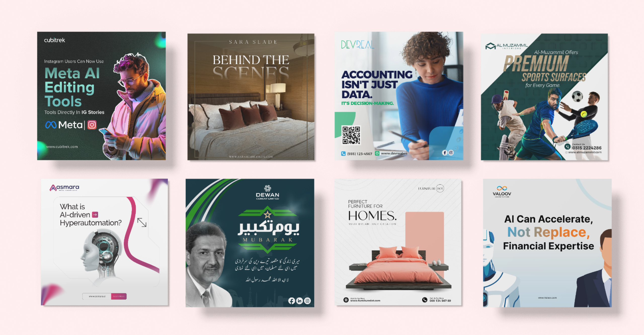 6 Creative. Engaging. Impactful — Social Media Content Crafted for Every Brand