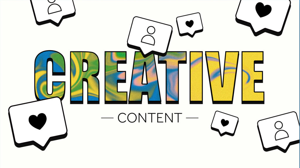 Flat design illustrating hybrid means pixels and text approach