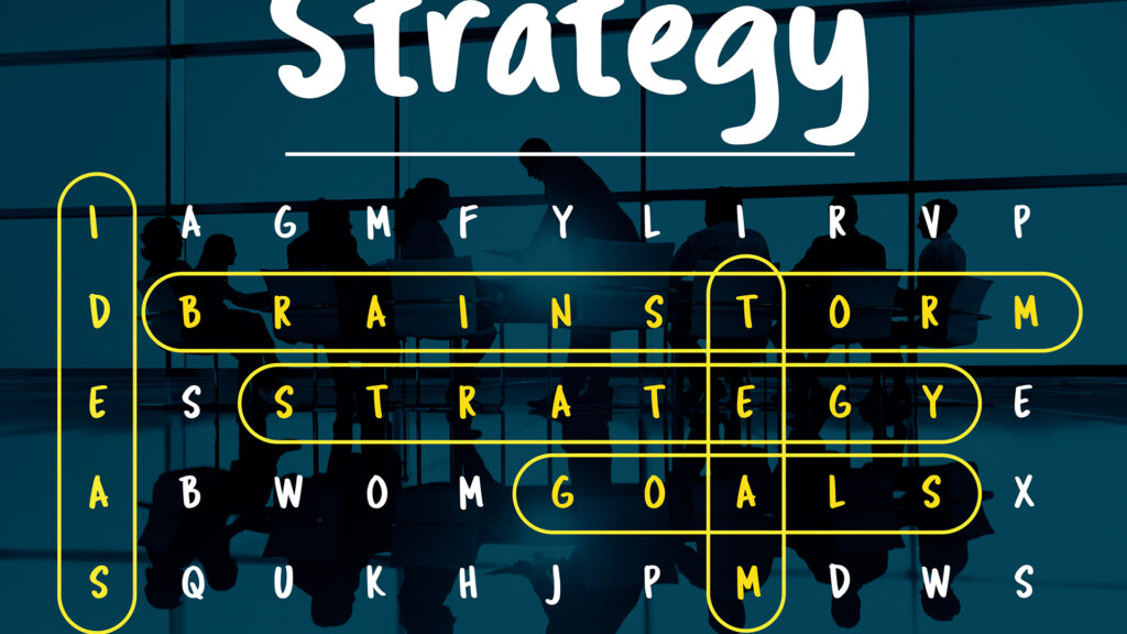 Wordsearch game word corporation business NLP