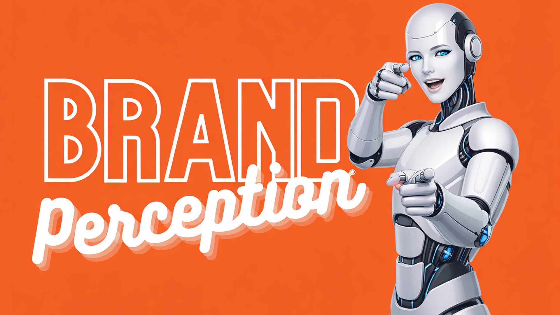 ai robot representing brand perception